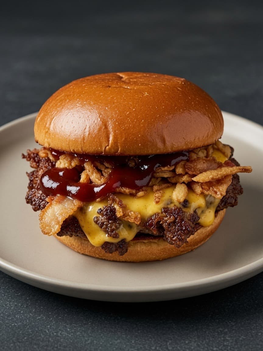 Meatloaf Burger Combo