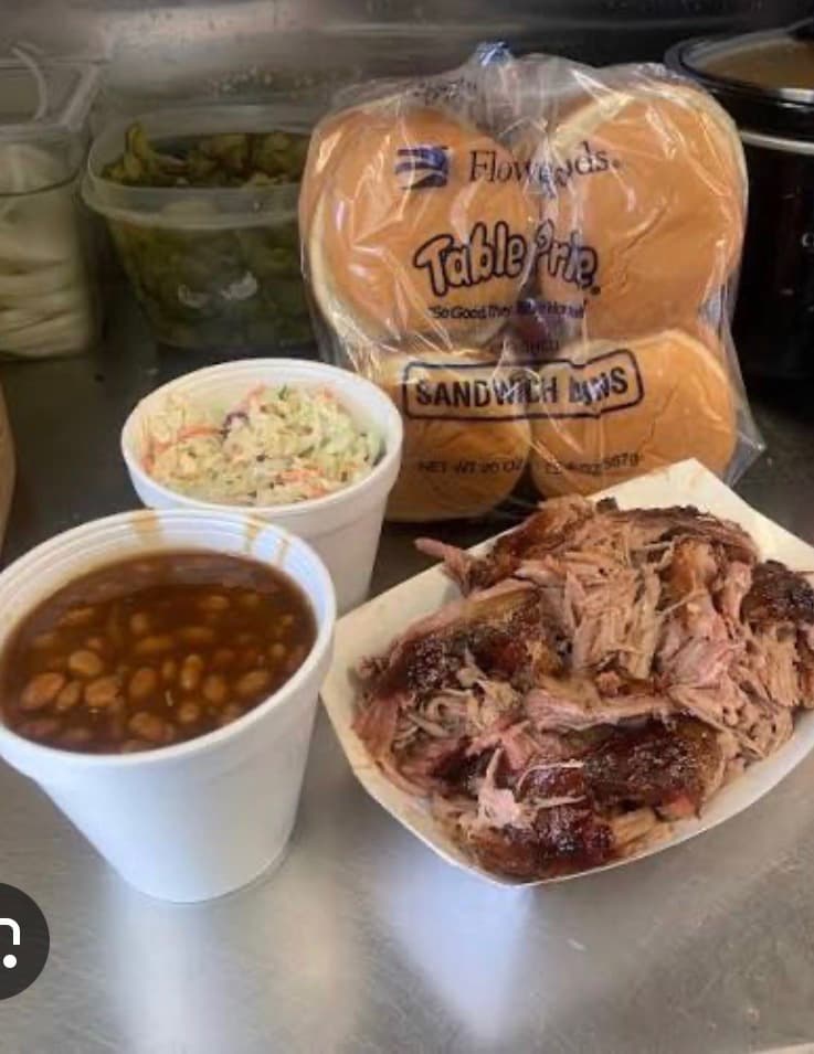 Family pork feast